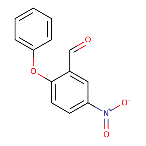 O=Cc1cc(ccc1Oc1ccccc1)[N+](=O)[O-]