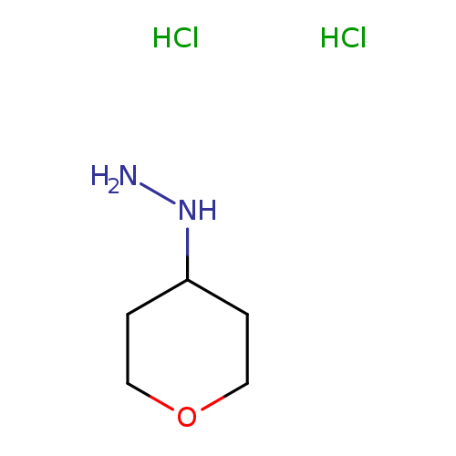 NNC1CCOCC1.Cl.Cl