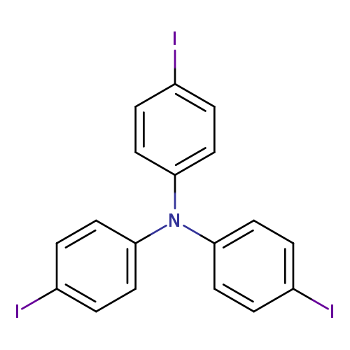 Ic1ccc(cc1)N(c1ccc(cc1)I)c1ccc(cc1)I