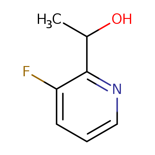 CC(c1ncccc1F)O