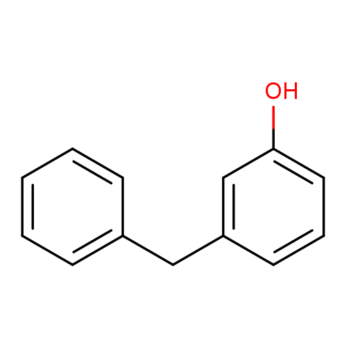 Oc1cccc(c1)Cc1ccccc1