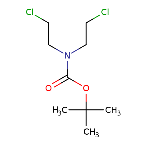 ClCCN(C(=O)OC(C)(C)C)CCCl