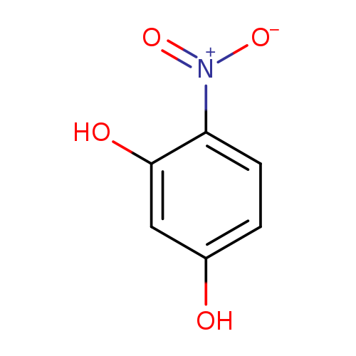 Oc1ccc(c(c1)O)[N+](=O)[O-]