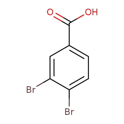 OC(=O)c1ccc(c(c1)Br)Br