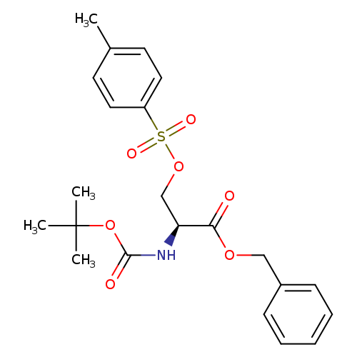 O=C(OC(C)(C)C)N[C@H](C(=O)OCc1ccccc1)COS(=O)(=O)c1ccc(cc1)C