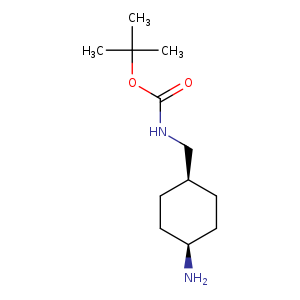 N[C@@H]1CC[C@@H](CC1)CNC(=O)OC(C)(C)C