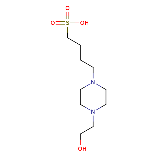 OCCN1CCN(CC1)CCCCS(=O)(=O)O