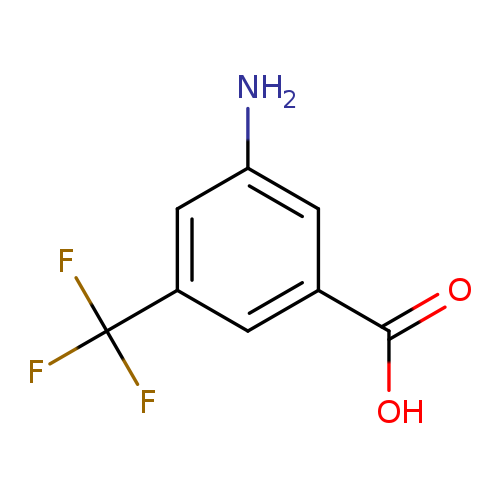 Nc1cc(cc(c1)C(F)(F)F)C(=O)O