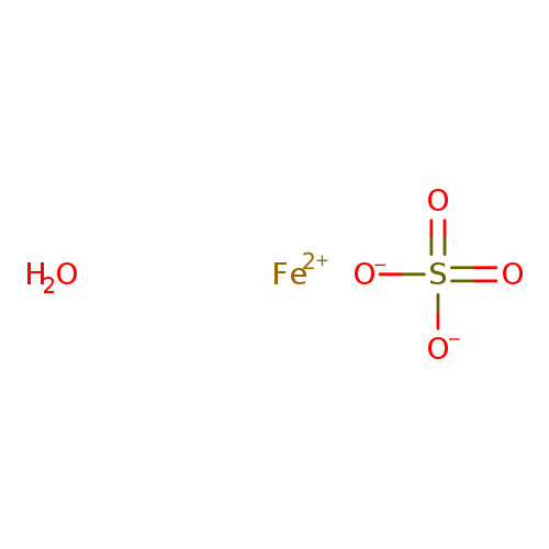 [O-]S(=O)(=O)[O-].O.[Fe+2]