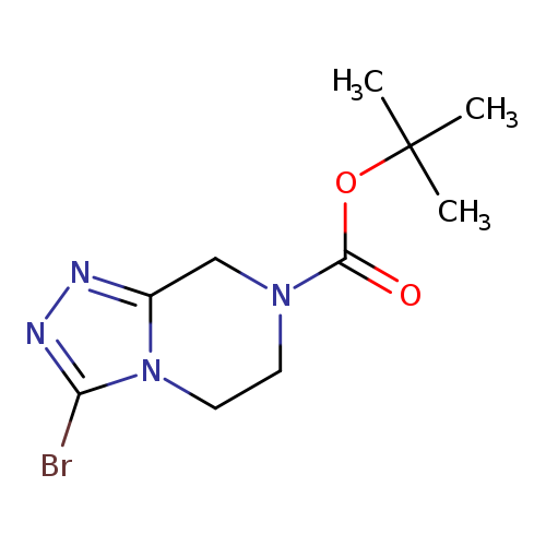 O=C(N1CCn2c(C1)nnc2Br)OC(C)(C)C