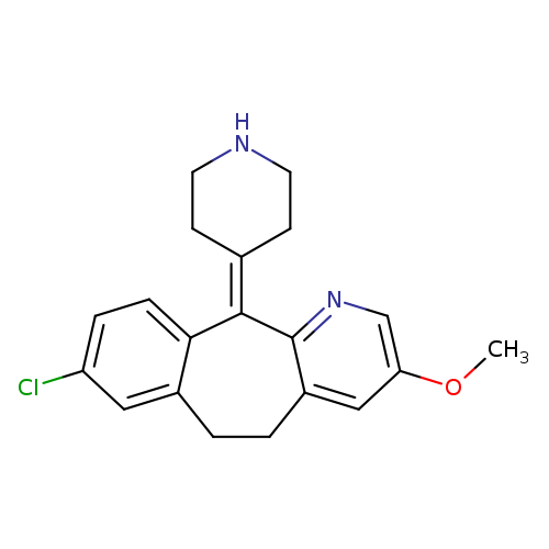 COc1cnc2c(c1)CCc1c(C2=C2CCNCC2)ccc(c1)Cl