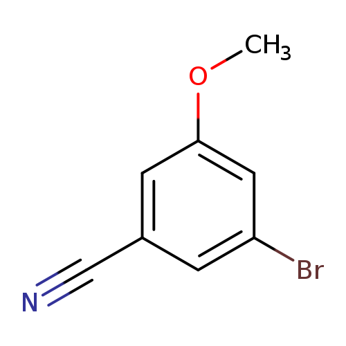 COc1cc(C#N)cc(c1)Br