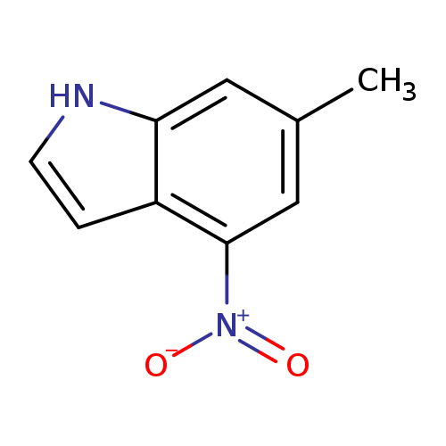 Cc1cc2[nH]ccc2c(c1)[N+](=O)[O-]