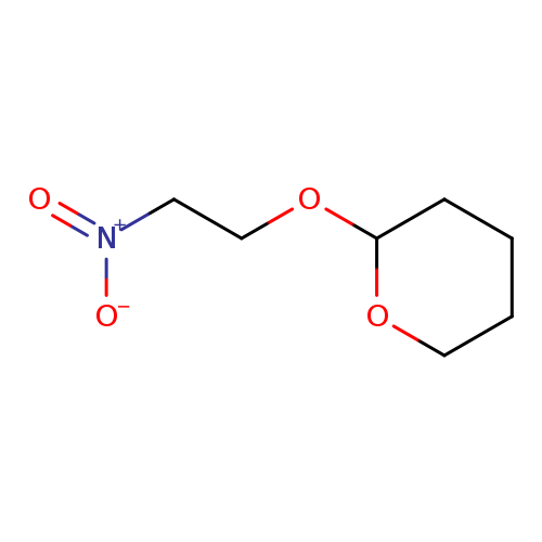 [O-][N+](=O)CCOC1CCCCO1