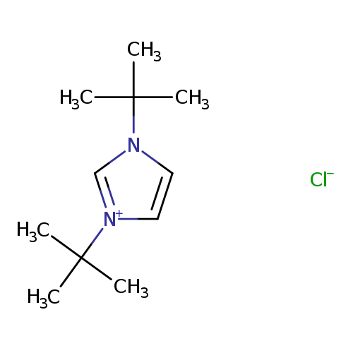 CC(n1cc[n+](c1)C(C)(C)C)(C)C.[Cl-]