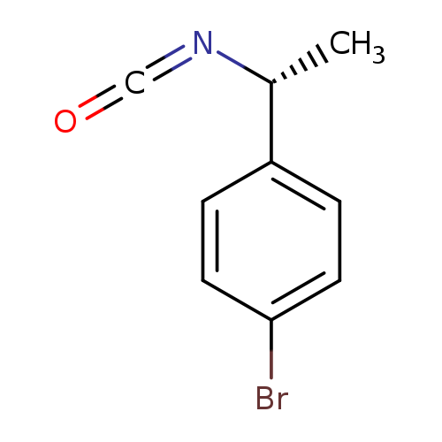 C[C@H](c1ccc(cc1)Br)N=C=O