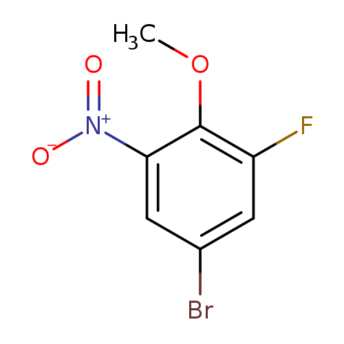 COc1c(F)cc(cc1[N+](=O)[O-])Br