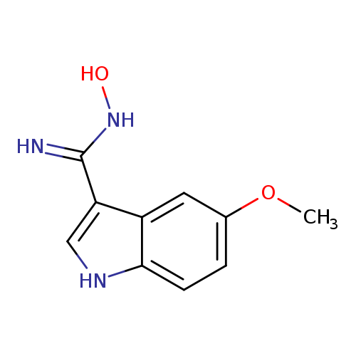 ONC(=N)c1c[nH]c2c1cc(OC)cc2