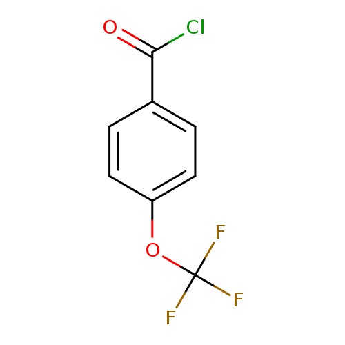 ClC(=O)c1ccc(cc1)OC(F)(F)F