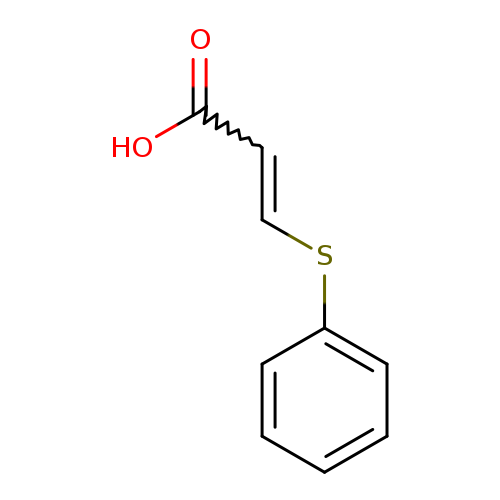 OC(=O)C=CSc1ccccc1