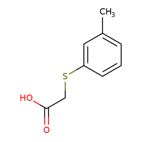 OC(=O)CSc1cccc(c1)C