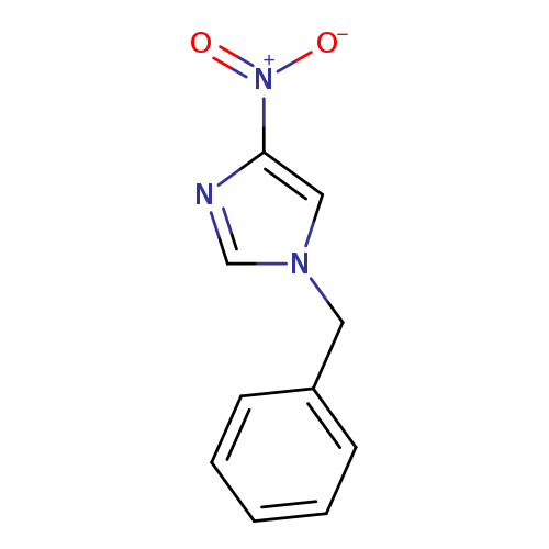 [O-][N+](=O)c1ncn(c1)Cc1ccccc1