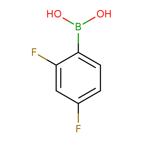 Fc1ccc(c(c1)F)B(O)O