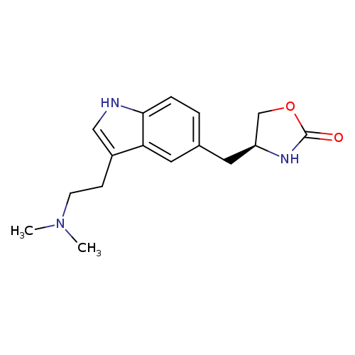 CN(CCc1c[nH]c2c1cc(C[C@H]1COC(=O)N1)cc2)C