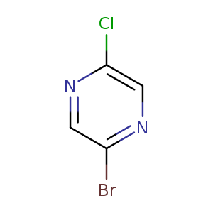 Clc1ncc(nc1)Br