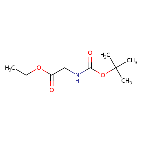 CCOC(=O)CNC(=O)OC(C)(C)C