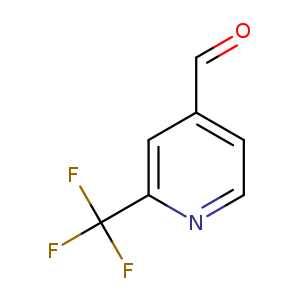 O=Cc1ccnc(c1)C(F)(F)F