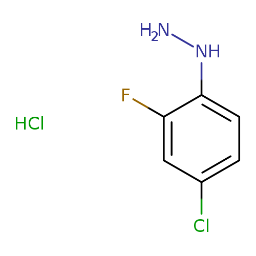 NNc1ccc(cc1F)Cl.Cl