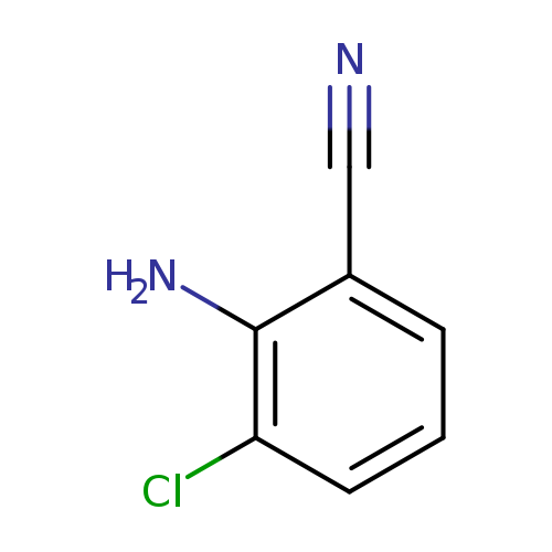 N#Cc1cccc(c1N)Cl