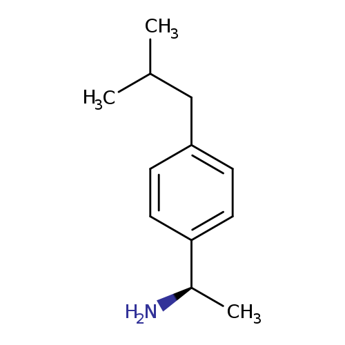 CC(Cc1ccc(cc1)[C@H](N)C)C