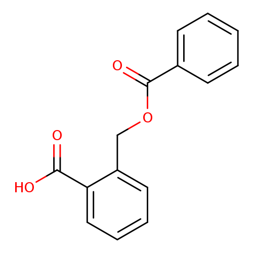 O=C(c1ccccc1)OCc1ccccc1C(=O)O