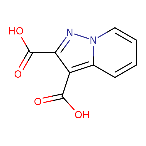OC(=O)c1nn2c(c1C(=O)O)cccc2