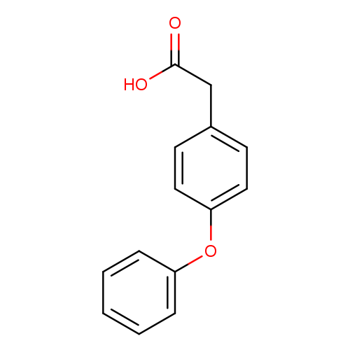 OC(=O)Cc1ccc(cc1)Oc1ccccc1