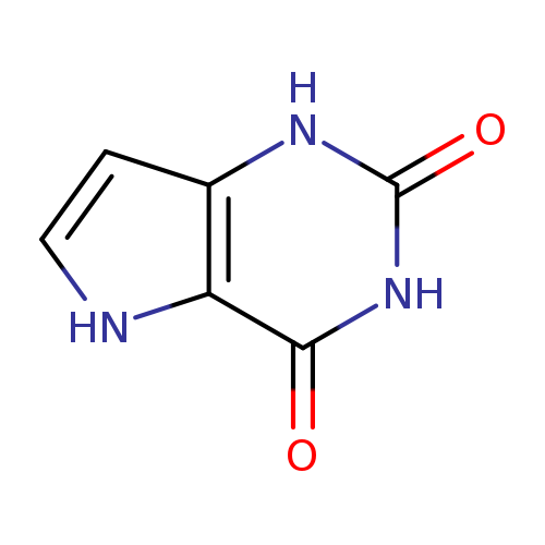 O=c1[nH]c(=O)c2c([nH]1)cc[nH]2