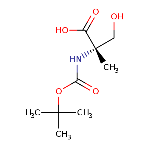 OC[C@@](C(=O)O)(NC(=O)OC(C)(C)C)C