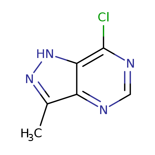 Cc1n[nH]c2c1ncnc2Cl