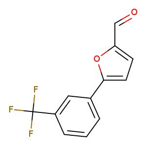 O=Cc1ccc(o1)c1cccc(c1)C(F)(F)F