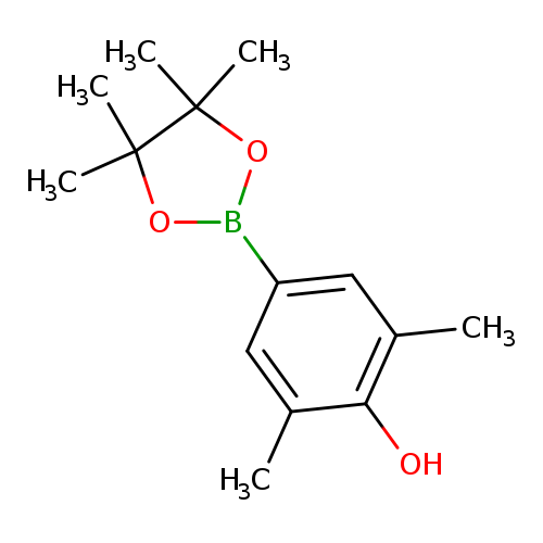 CC1(C)OB(OC1(C)C)c1cc(C)c(c(c1)C)O