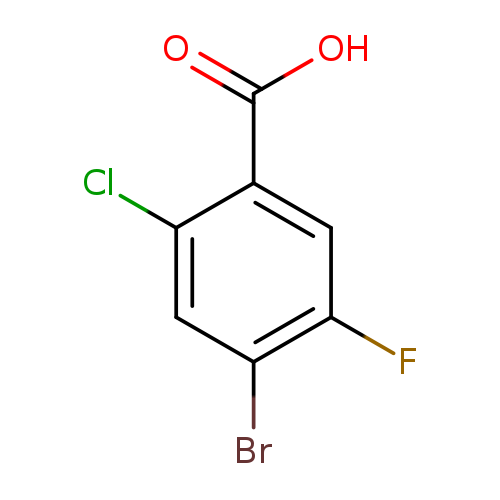 OC(=O)c1cc(F)c(cc1Cl)Br