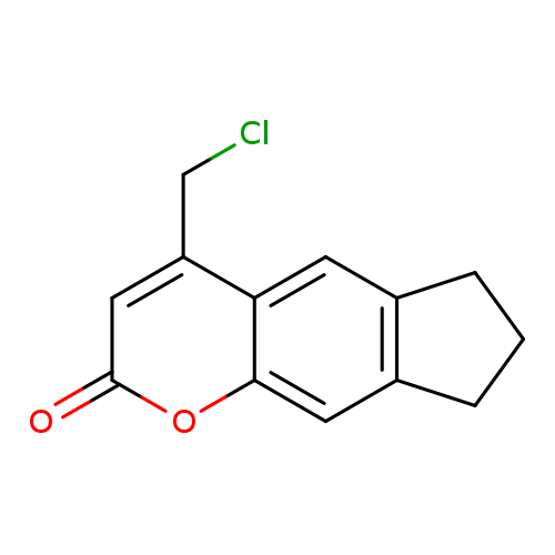 ClCc1cc(=O)oc2c1cc1CCCc1c2