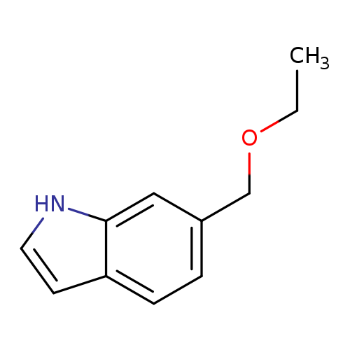 CCOCc1ccc2c(c1)[nH]cc2