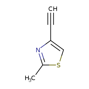 Cc1nc(cs1)C#C