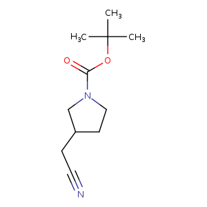 N#CCC1CCN(C1)C(=O)OC(C)(C)C