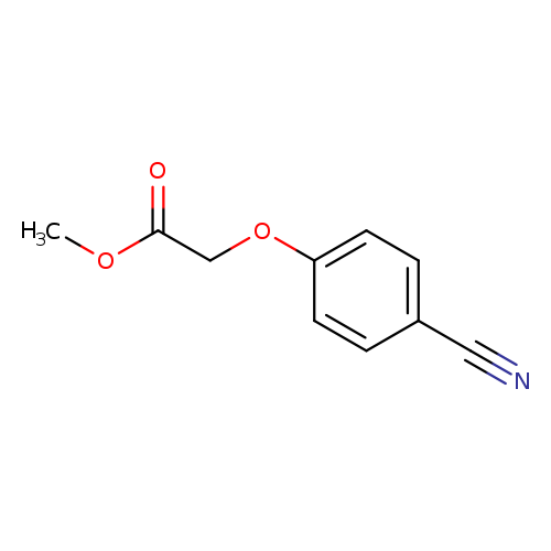 COC(=O)COc1ccc(cc1)C#N