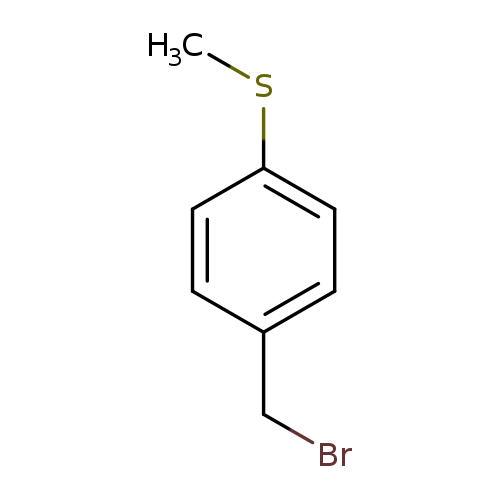 BrCc1ccc(cc1)SC