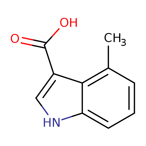 OC(=O)c1c[nH]c2c1c(C)ccc2